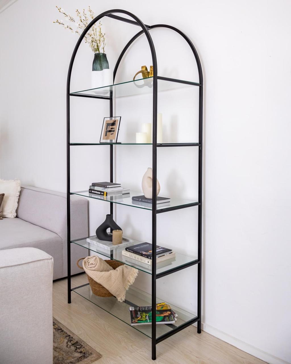 Emilia - Arched Open Shelf 